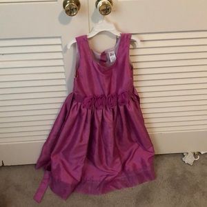 Stunning formal pink dress with flowers